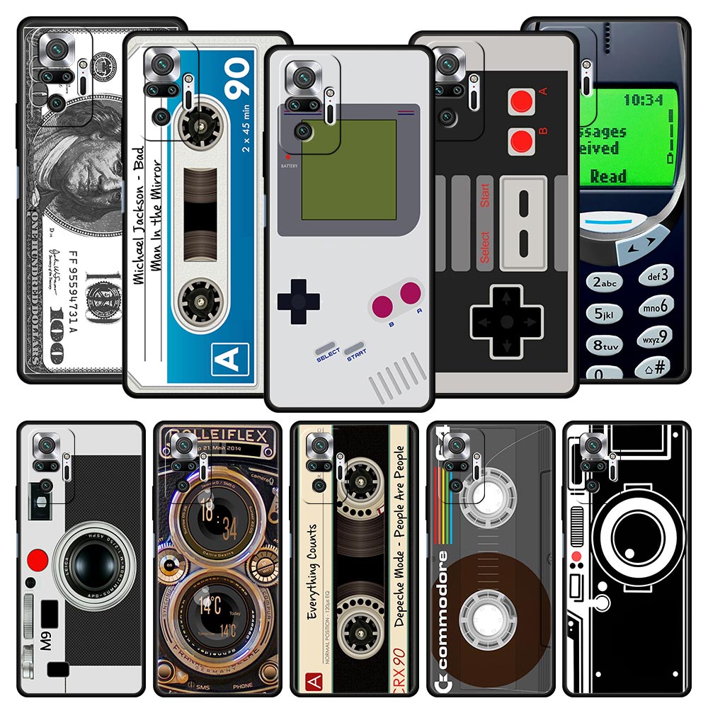 Vintage Game Collection - เคสโทรศัพท์ลายเกมบอย8A แบบย้อนยุคสำหรับ Xiaomi redmi Note 12