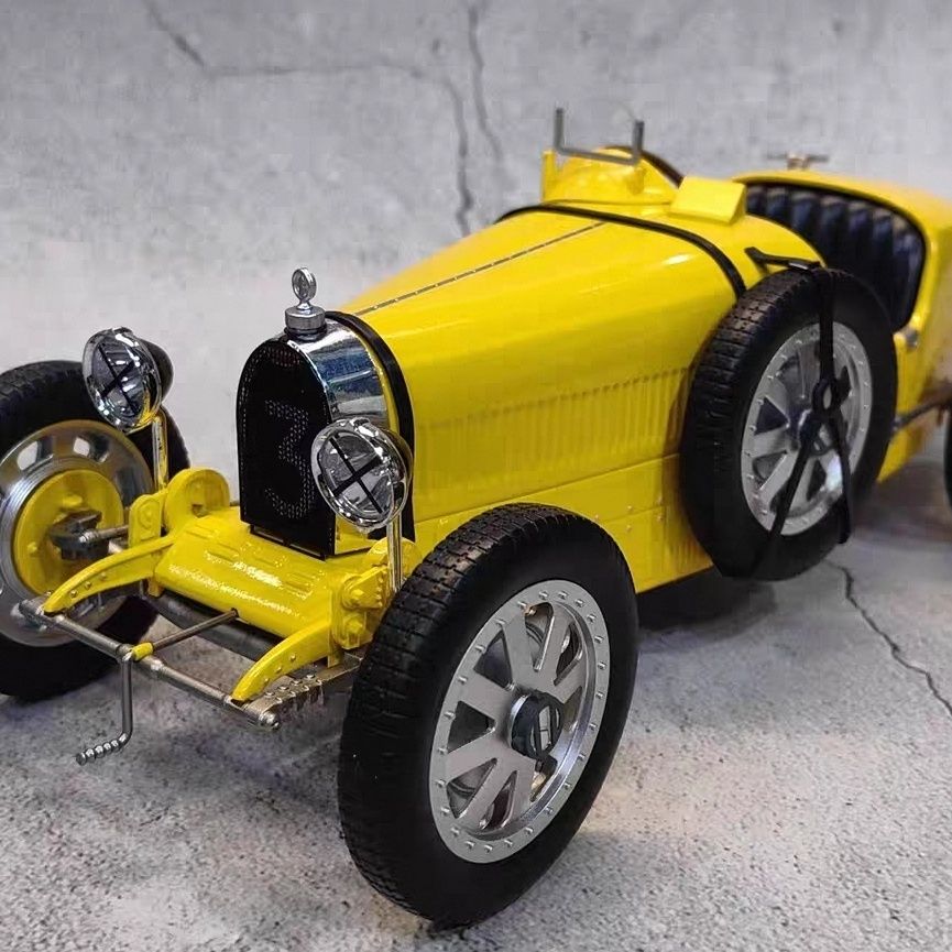 Vintage Collectibles Toys - NOREV 1/12 บูกัตติ T35 รถคลาสสิกแบบเปิดประทุน รุ่นสะสม