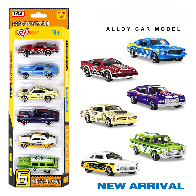 1:64 Alloy Retro Racing รถ 6 ช - Vintage Collectibles Toys บทวิจารณ์และราคา