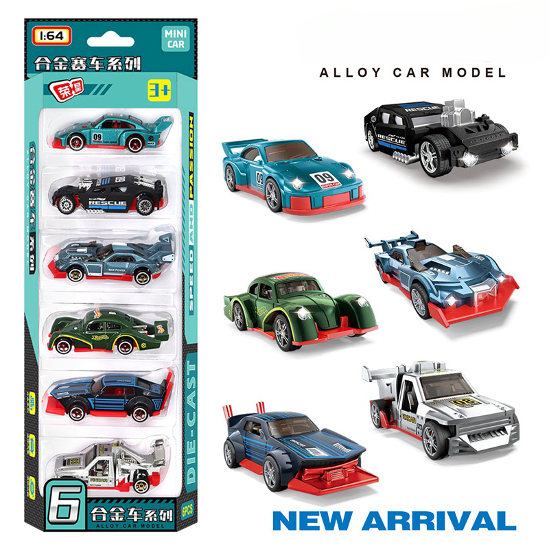 1:64 Alloy Retro Racing รถ 6 ช - Vintage Collectibles Toys บทวิจารณ์และราคา