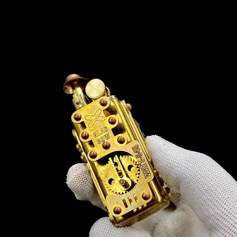 ไฟแช็คทองเหลืองทำมือสไตล์วินเท - Vintage Collectible Lighters บทวิจารณ์และราคา