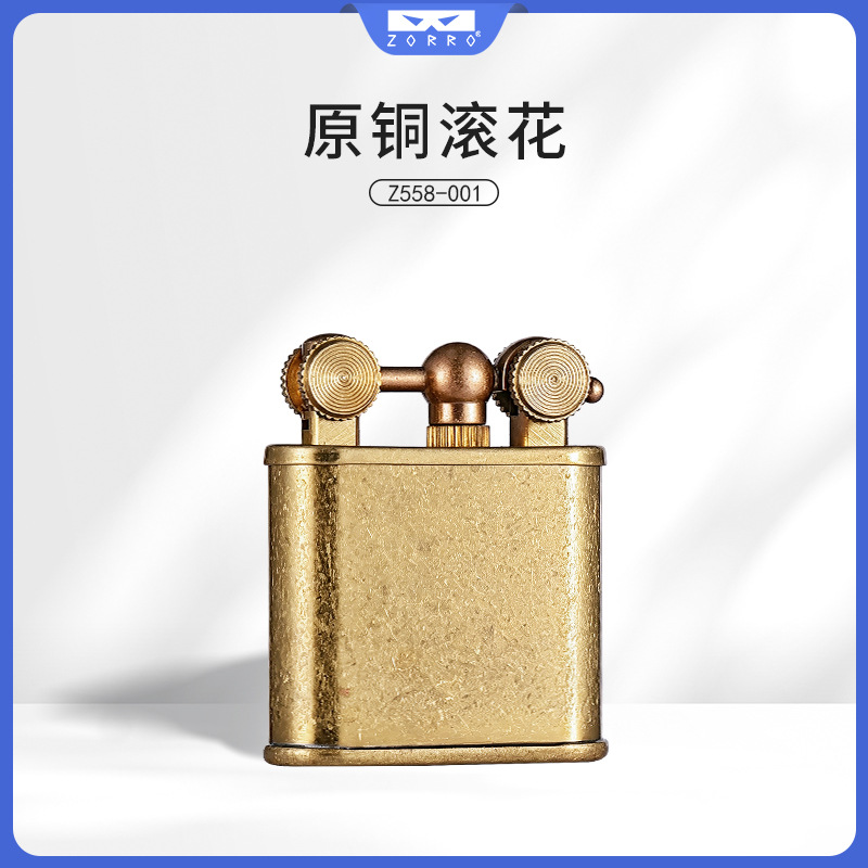ไฟแช็กทองเหลืองแบบล้อคู่สไตล์เ - Vintage Collectible Lighters บทวิจารณ์และราคา