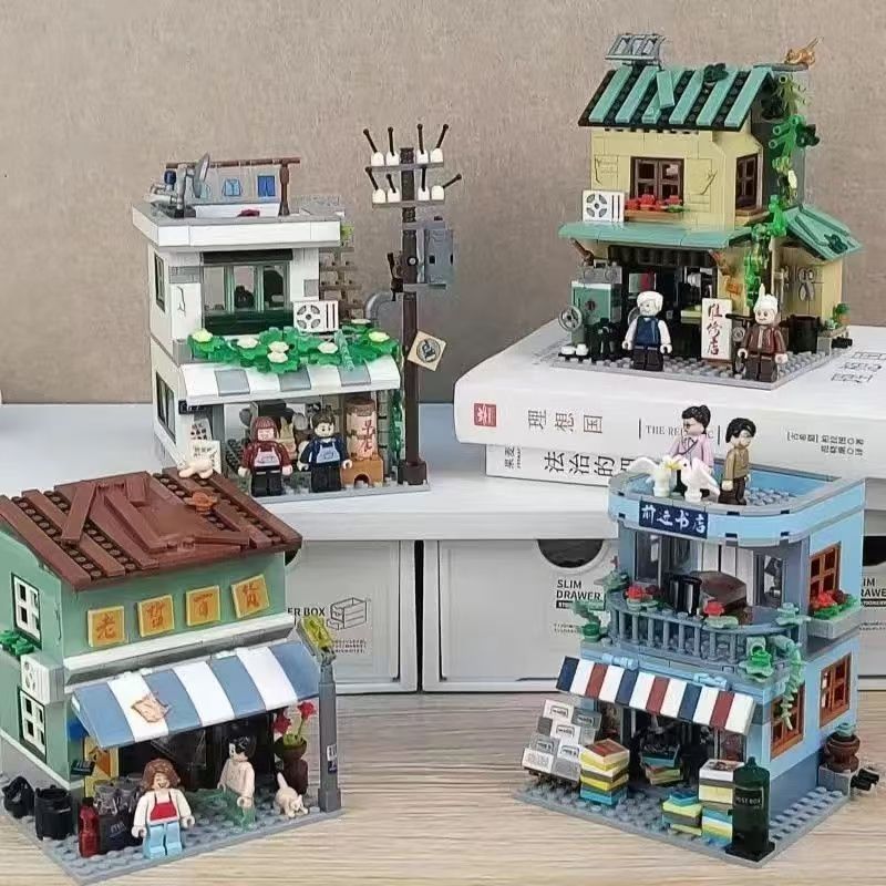 ตัวต่ออาคารร้านค้าสไตล์วินเทจข - Vintage Collectible Toy Store บทวิจารณ์และราคา