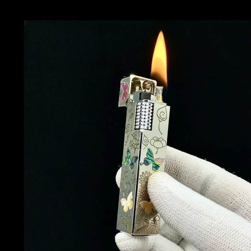 ไฟแช็กน้ำมันก๊าดทองเหลืองสี่เห - Vintage Collectible Lighters บทวิจารณ์และราคา