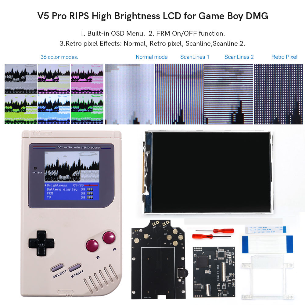 HISPEEDIDO สำหรับ GB Dmg V5 Pr - Vintage Game Collection บทวิจารณ์และราคา