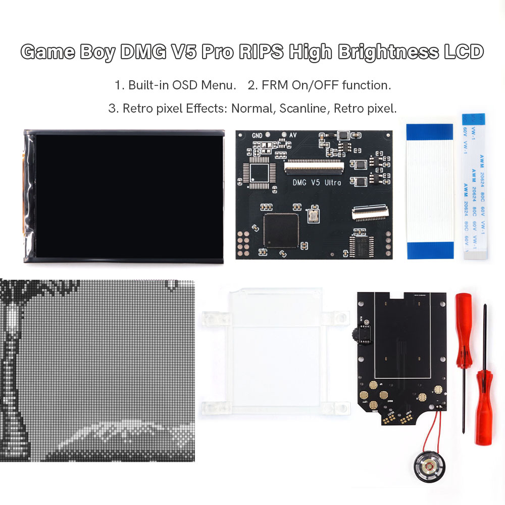 HISPEEDIDO สำหรับ GB Dmg V5 Pr - Vintage Game Collection บทวิจารณ์และราคา