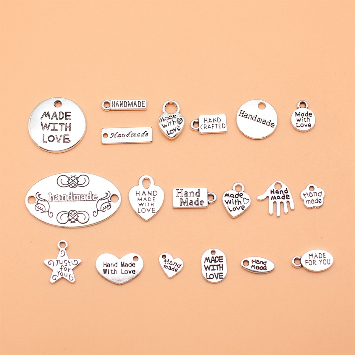 19ชิ้นสีเงินโบราณทำด้วยมือ, ทำ - Vintage Collectible Jewelry บทวิจารณ์และราคา