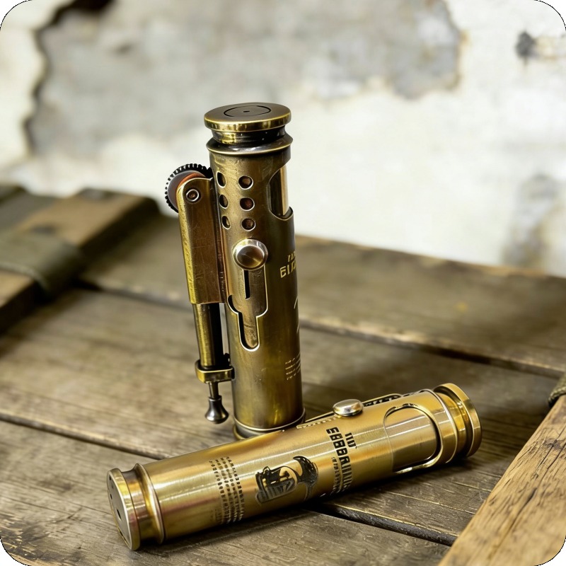 ไฟแช็คทองแดงแท้ทำมือรูปทรงแปลก - Vintage Collectible Lighters บทวิจารณ์และราคา